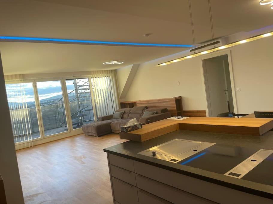 Апартаменты Rooftop Terrace- Panoramablick Ueber Wien Экстерьер фото