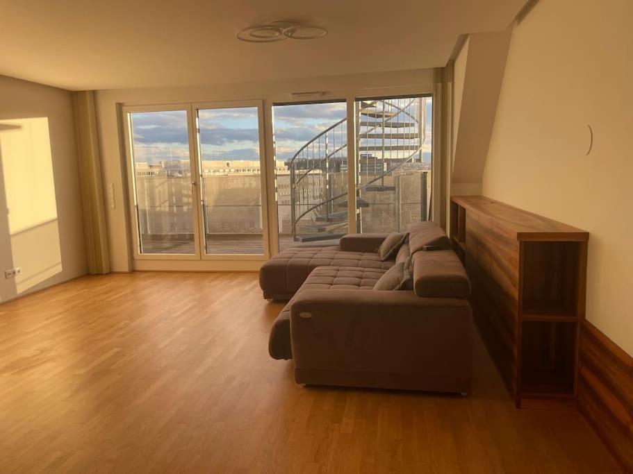 Апартаменты Rooftop Terrace- Panoramablick Ueber Wien Экстерьер фото