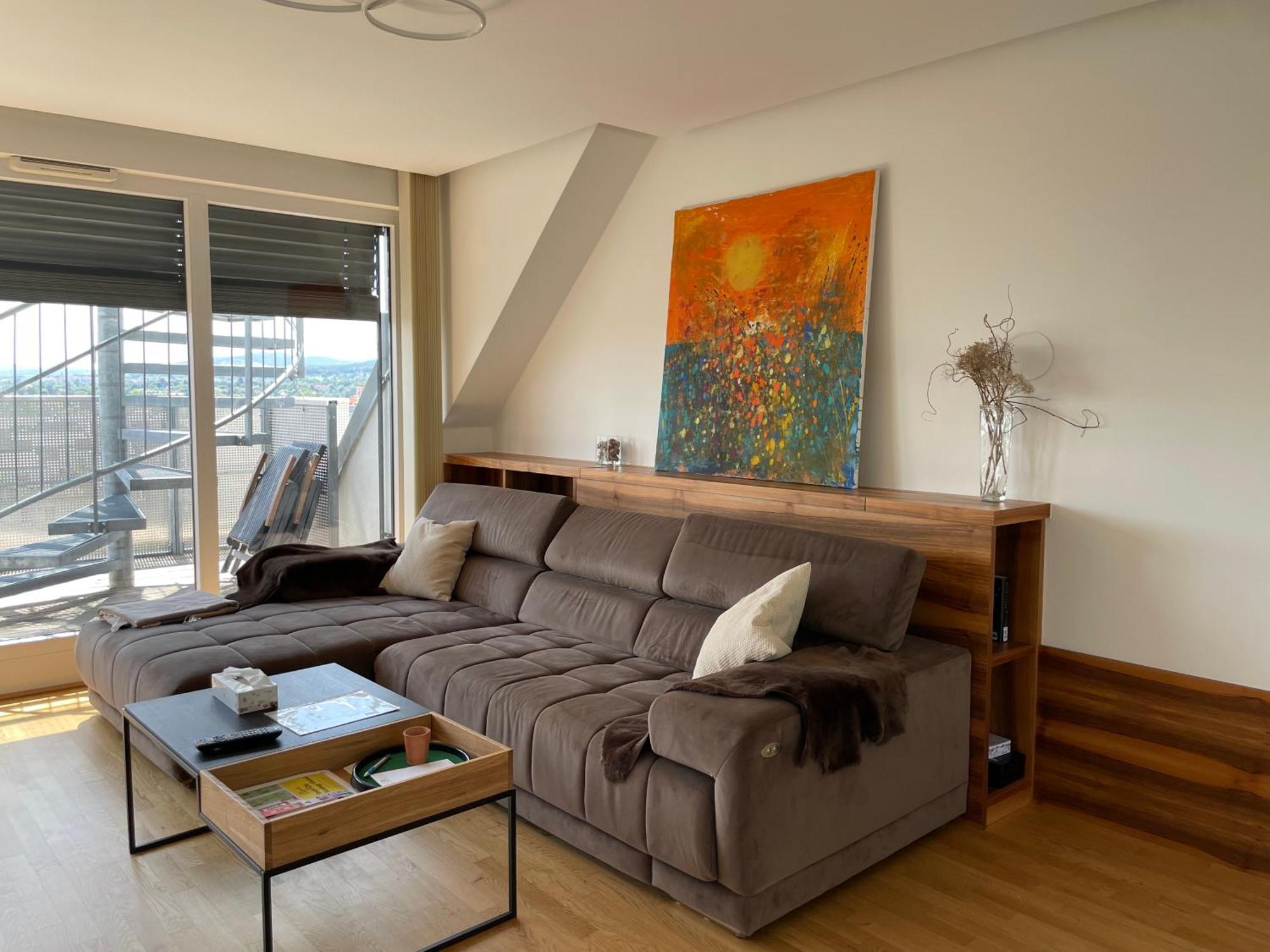 Апартаменты Rooftop Terrace- Panoramablick Ueber Wien Экстерьер фото